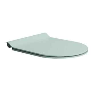 PURA WC sedátko, SLIM, Soft Close, ghiaccio mat/chrom MS86CSN15