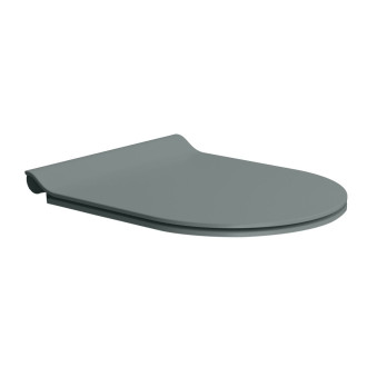 PURA WC sedátko, SLIM, Soft Close, agave mat/chrom MS86CSN04