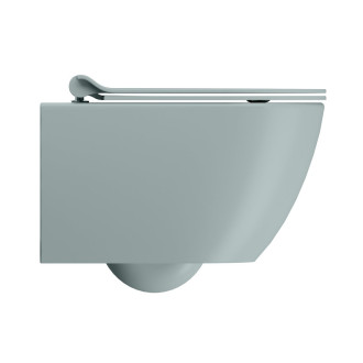 PURA závěsná WC mísa, Swirlflush, 36x50cm, ghiaccio dual-mat 881615