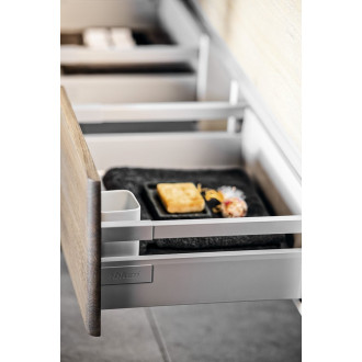 MEDIENA umyvadlová skříňka 117x50,5x48,5cm, bílá mat/dub graphite MD121