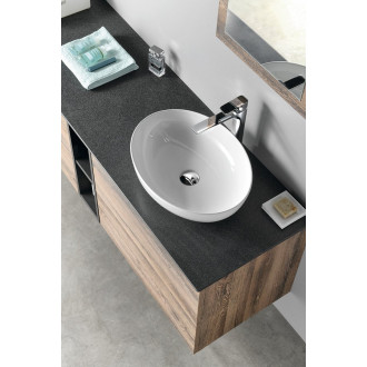 TREOS umyvadlová skříňka 75x53x50,5cm, dub Polar TS070-1010