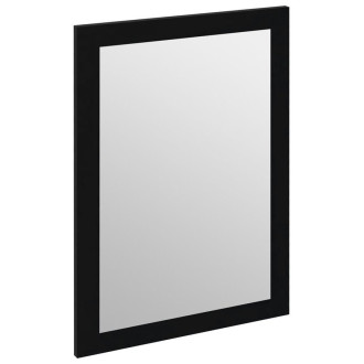 TREOS zrcadlo v rámu 750x500mm, černá mat TS750-3535