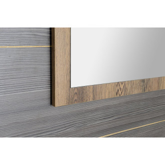 TREOS zrcadlo v rámu 1100x500mm, dub Collingwood TS100-1919