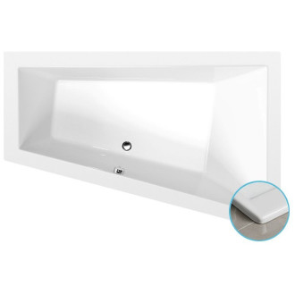 TRIANGL R SLIM asymetrická vana 180x120x50cm, bílá 20611S