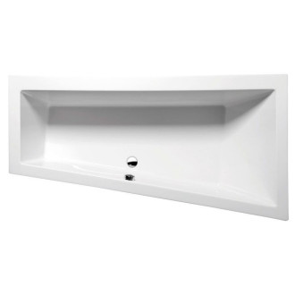 ANDRA R SLIM asymetrická vana 170x90x45cm, bílá 81511S