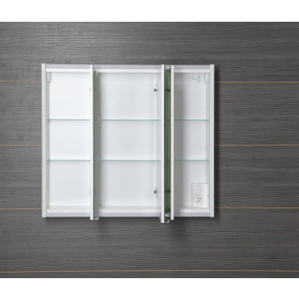 BATU galerka 80x71x15cm, 2x LED osvětlení, bílá 1141131