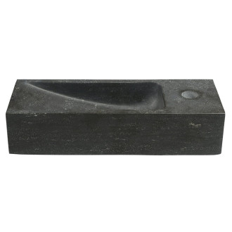 BLOK kamenné umývátko 38x14cm, antracit 2401-31