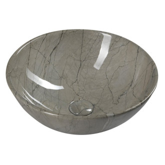 DALMA keramické umyvadlo na desku, ? 42 cm, grigio MM113