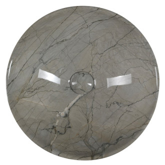 DALMA keramické umyvadlo na desku, ? 42 cm, grigio MM113