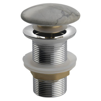 DALMA umyvadlová výpust 5/4“, click-clack, grigio MM713