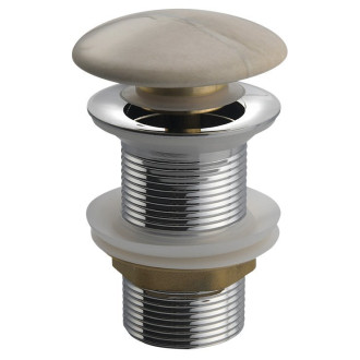 DALMA umyvadlová výpust 5/4“, click-clack, marfil MM727