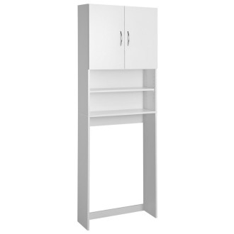 SIMPLEX ECO skříňka za pračku 63x25x190cm, bílá SIME715
