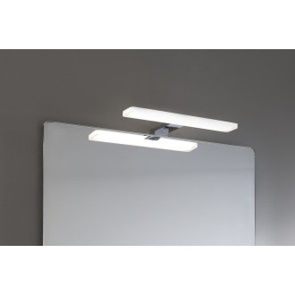 MIRAKA LED svítidlo 5W, 230V, 300x35x120mm, akryl, chrom MR300