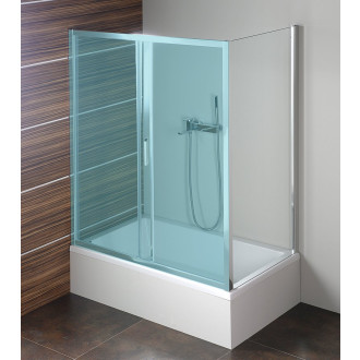 DEEP boční stěna 750x1650mm, čiré sklo MD3116
