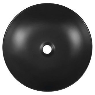 RONDANE keramické umyvadlo na desku ? 41cm, černá mat AR435B