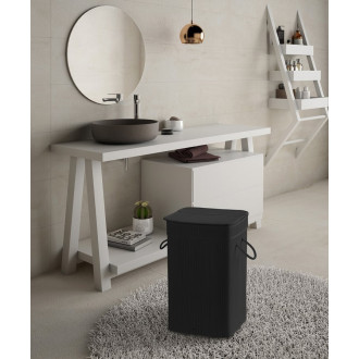 TATAMI koš na prádlo 35,5x63x35,5cm, černá TA3814