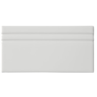 RIVIERA Rodapie Lido White 10x20 ADRI5088