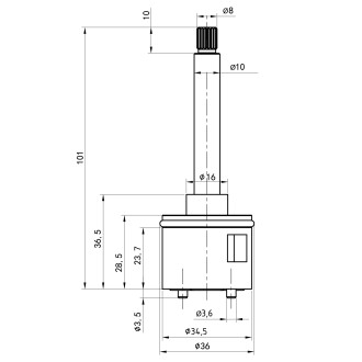 Přepínač pro 1102-43, 5509