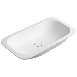 IMPALA umyvadlo pod desku, Rockstone, 58,8x35,5cm, bílá mat IM540