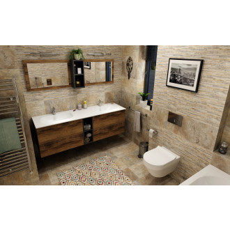 IMPALA umyvadlo pod desku, Rockstone, 58,8x35,5cm, bílá mat IM540