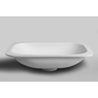 IMPALA umyvadlo pod desku, Rockstone, 58,8x35,5cm, bílá mat IM540