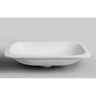IMPALA umyvadlo pod desku, Rockstone, 67,2x35,5cm, bílá mat IM630