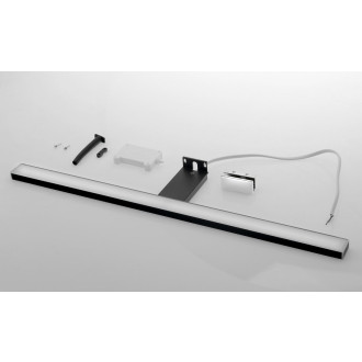 ESTHER 2 LED svítidlo, 8 W, 500x14x107 mm, černá E27586CI