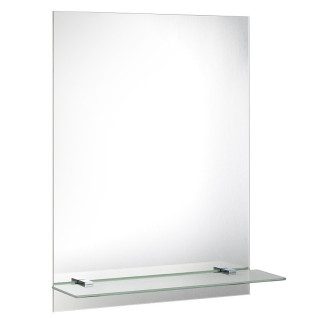 Zrcadlo s otvory pro polici 60x80cm, včetně závěsů 22430