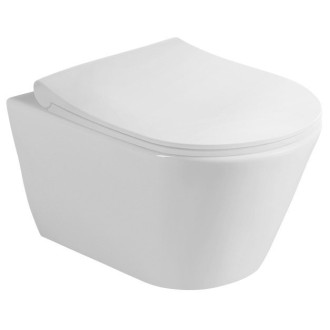 AVVA WC sedátko, SLIM, Soft Close, bílá 100787