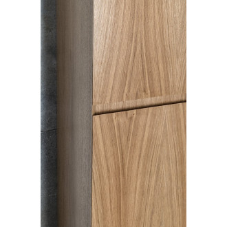 FILENA vysoká skříňka 35x140x30cm, dub FID3540D