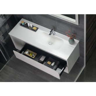 Koupelnový set TREOS 145, dub Polar KSET-017