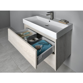 Koupelnový set NIRONA 70, dub Mocca KSET-020