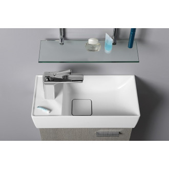 Koupelnový set LATUS IX 47,5, dub stříbrný KSET-027