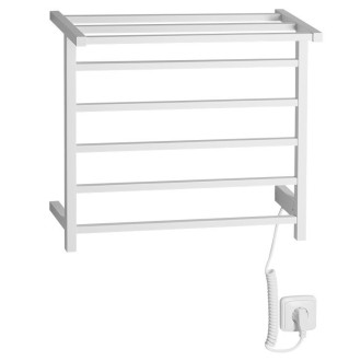 ELZOR elektrický sušák ručníků 500x470 mm, 60 W, bílá mat EB500