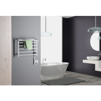 ELZOR elektrický sušák ručníků 500x470 mm, 60 W, bílá mat EB500