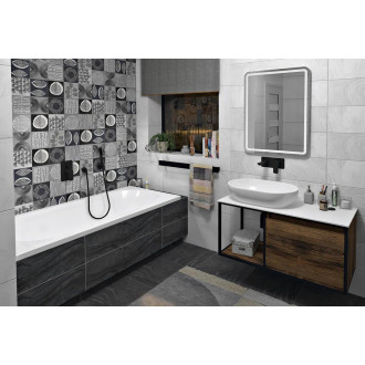 SKARA deska Rockstone 1005x12x470 mm, bílá mat CG024-0101