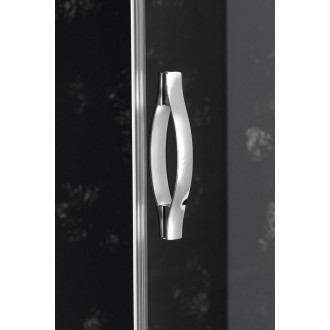 SIGMA SIMPLY čtvrtkruhová sprchová zástěna 1000x800 mm, R550, L/R, čiré sklo GS1080