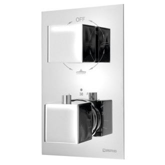 LATUS podomítková sprchová termostatická baterie, box, 3 výstupy, chrom 1102-63