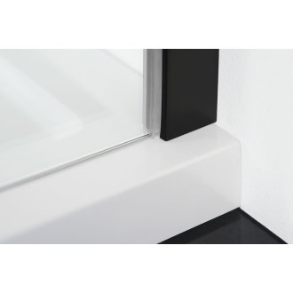 ZOOM BLACK čtvercový sprchový kout 900x900mm L/P varianta ZL1290BZL3290B