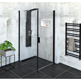 ZOOM BLACK obdélníkový sprchový kout 900x1000mm L/P varianta ZL1290BZL3210B