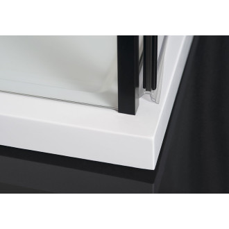 ZOOM BLACK obdélníkový sprchový kout 1100x900mm L/P varianta ZL1311BZL3290B
