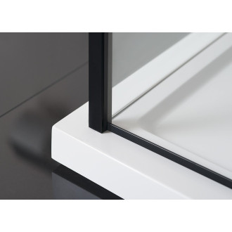 ZOOM BLACK obdélníkový sprchový kout 1100x900mm L/P varianta ZL1311BZL3290B