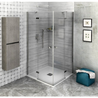 FORTIS čtvercový sprchový kout 1500x1500 mm, rohový vstup FL1115LFL1115R