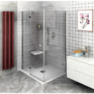 FORTIS čtvercový sprchový kout 800x800 mm, L varianta FL1080LFL3580