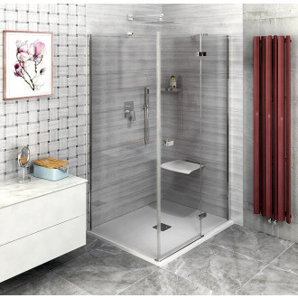 FORTIS čtvercový sprchový kout 800x800 mm, R varianta FL1080RFL3580