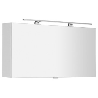 CLOE galerka s LED osvětlením 100x50x18cm, bílá CE100-0030