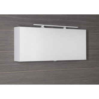 CLOE galerka s LED osvětlením 120x50x18cm, bílá CE120-0030