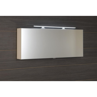 CLOE galerka s LED osvětlením 120x50x18cm, bílá CE120-0030