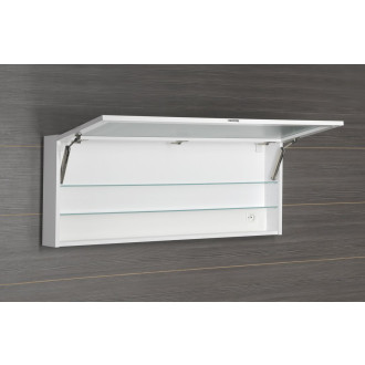 CLOE galerka s LED osvětlením 120x50x18cm, bílá CE120-0030