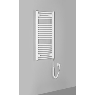ORBIT-E elektrické otopné těleso oblé 450x960 mm, 300 W, bílá ILEO94T